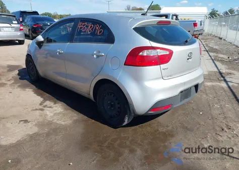 2013 Kia Rio Lx из США, поврежденный, VIN KNADM5A34D6212959